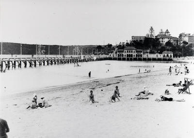 Manly harbour pool and dressing pavilion