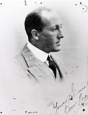 Cecil Healy, head only - 1924 Olympic team