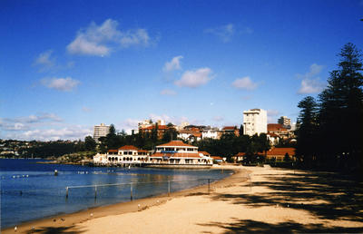 View towards Manly Art Gallery