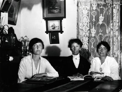 Women inside a house in Wood St, Manly