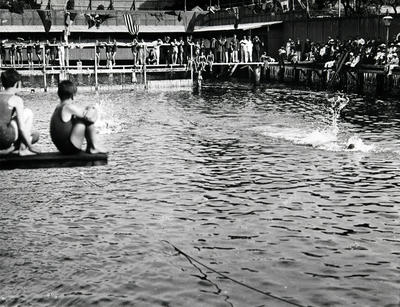 Interior of Manly Baths