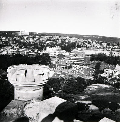 South-east over Manly from Dalley's Castle