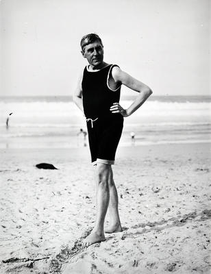 Unindentified man on Freshwater Beach