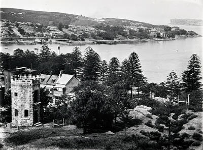 Over Manly Cove and the Eastern Hill from Dalley's Castle