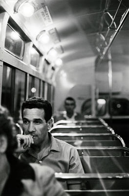 Charles Perkins on the Bus going Home from Sydney University