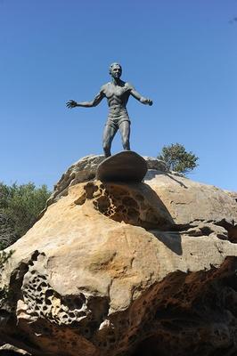 The Duke Paoa Kahanamoku Memorial Park and Statue