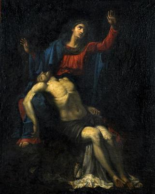 Pieta - The Virgin Mary grieving over the body of Christ