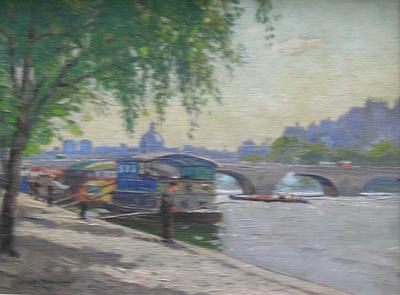 A Leafy June (River Seine, Paris)