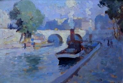 The Seine, Paris, 1913