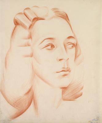 Head of a girl