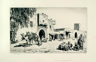 A Caravanserai, Kairouan, Tunisia