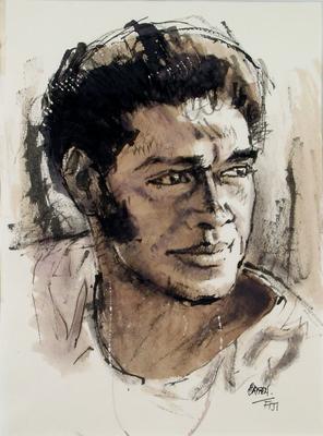 Portrait of a Fijian Man