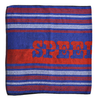 Towel supplied to Olympic competitors