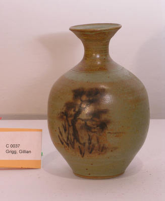 Vase with brushwork