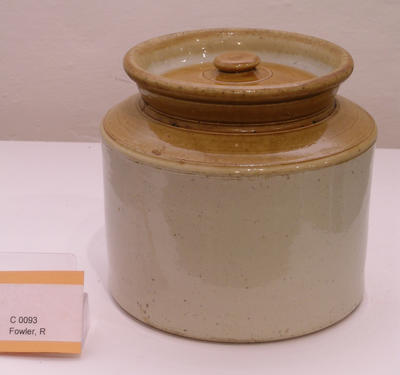 Lidded jar