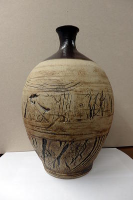 inscribed vase