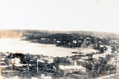 West from the Eastern Hill over Manly Cove to Fairlight