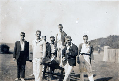 Members of Manly Surf Club holidaying at Cowan Creek