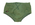 Bri-nylon trunks with cord in waist, elasticated legs and SPEEDO logo attached at right front.