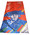 Bicentennial flag red and blue polyester with 'Arthur Phillip' design, bicentennial logo top RHS 'Amatil' logo bottom RHS, five plastic hooks