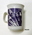 MAG&M souvenir ceramic mug with purple and white print of photograph of girls on surfboards by Ray Leighton, and the text, 'Manly Art Gallery and Museum'