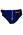 Nylon lycra royal blue gold inscribed 1988 SLSA Bicentenary white drawstring brief machine sewn