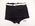 Black wool skirted style trunks with white cotton