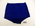 Royal blue bri nylon cord tie Speedo emblem right front skirted style elasticised legs