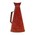 Red metal loud hailer with handle