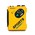 Sports walkman - radio and cassette player - in yellow plastic case