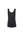 Black cotton full piece swimming costume, double knit with overlocked seams