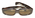 Sunglasses square shape thick brown frames with yellow lenses